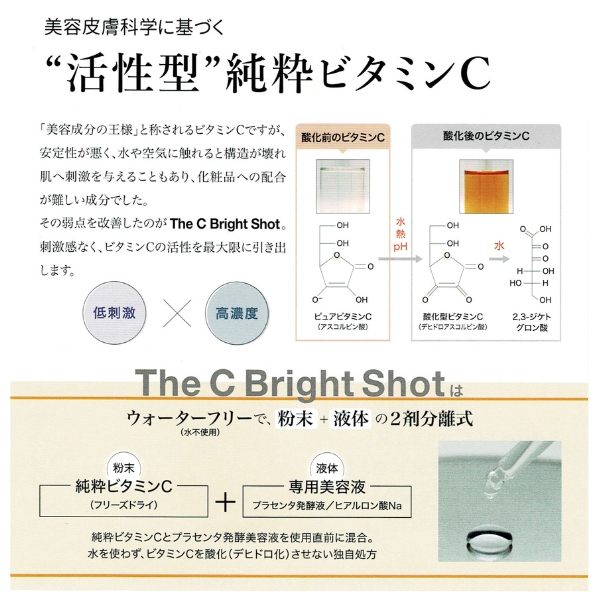 The C Bright Shot【10日間の集中美容液】