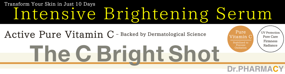 The C Bright Shot – Active Pure Vitamin C Backed by Dermatological Science –